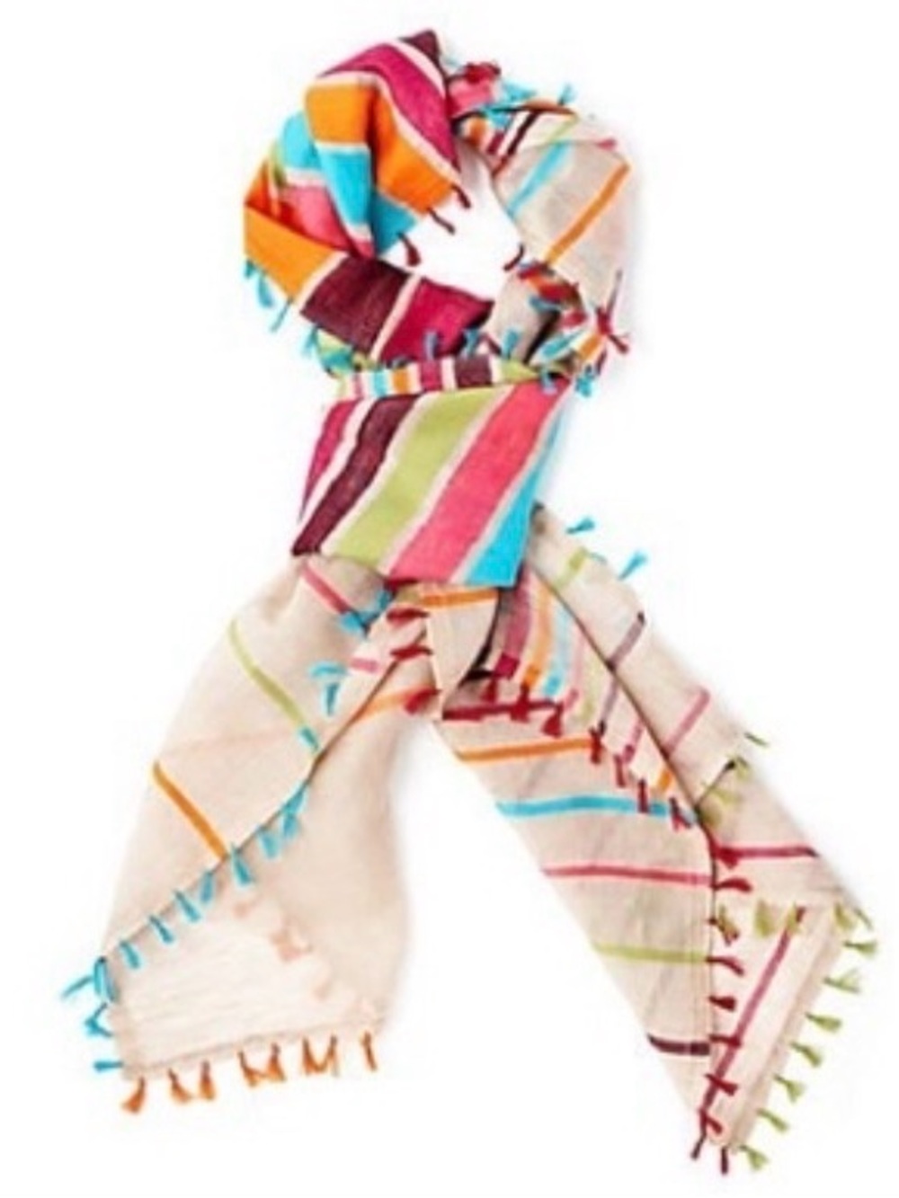 One Kings Lane Linen Blend Scarf